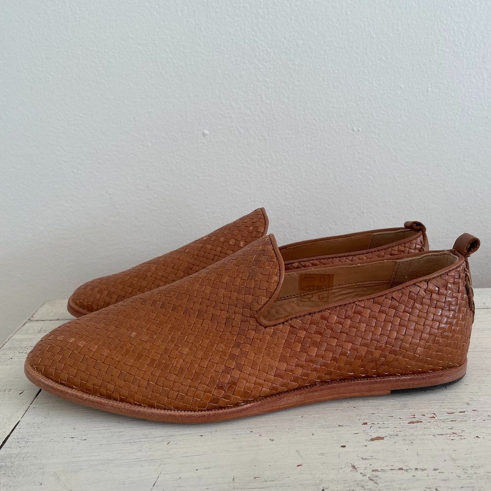 Light brown loafers size 42